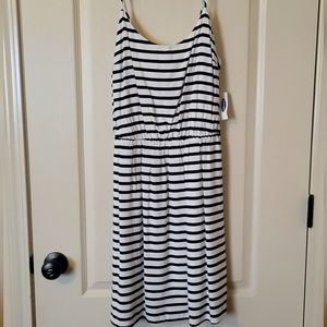 stripped summer dress